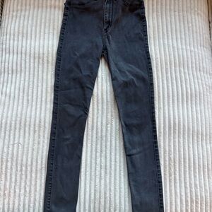 Abercrombie & Fitch Dark Gray Skinny Jeans